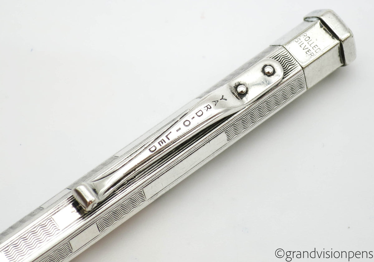 Vintage Yard-O-Led Diplomat Rolled Silver Propelling Pencil