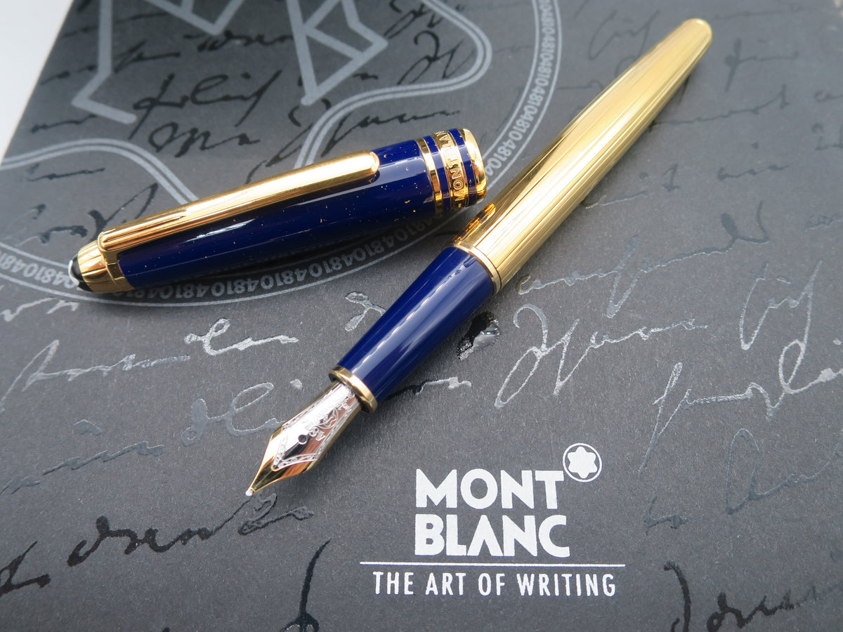 Fountain Pen Ink Montblanc Lapis Lazuli Ink Montblanc Lapis Lazuli