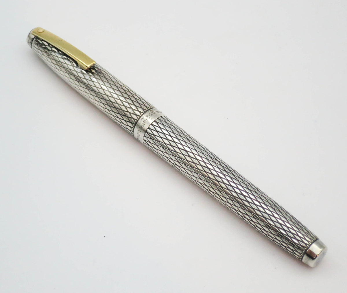 Vintage Sheaffer Imperial Sterling Silver Fountain Pen 14k