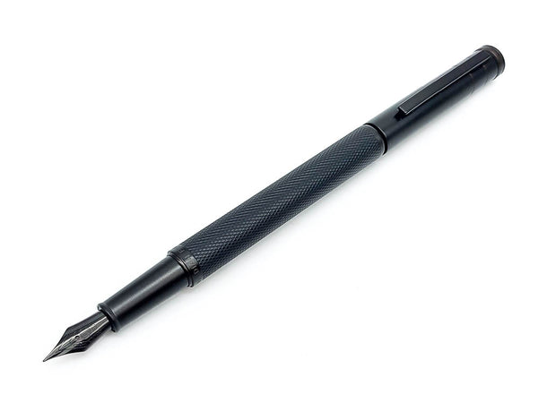 Black Stealth Fountain Pen: Extra Fine Nib