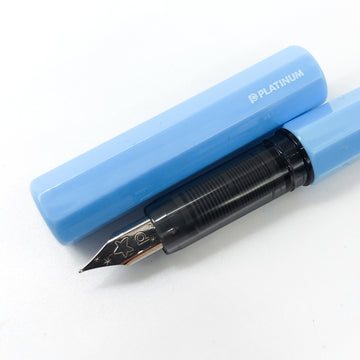 Platinum Meteor Fountain Pen - Sky Blue