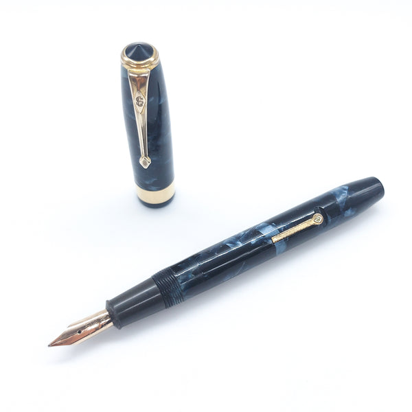 Vintage Conway Stewart No.27 Fountain Pen 14k Gold Medium Nib