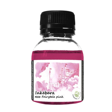 Inkebara Limited Edition Fountain Pen Ink - Fairytale Pink - 60ml Bottle