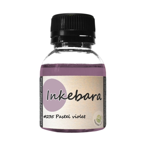 Inkebara Fountain Pen Ink - Pastel Violet - 60ml Bottle