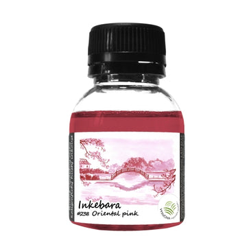 Inkebara Limited Edition Fountain Pen Ink - Oriental Pink - 60ml Bottle