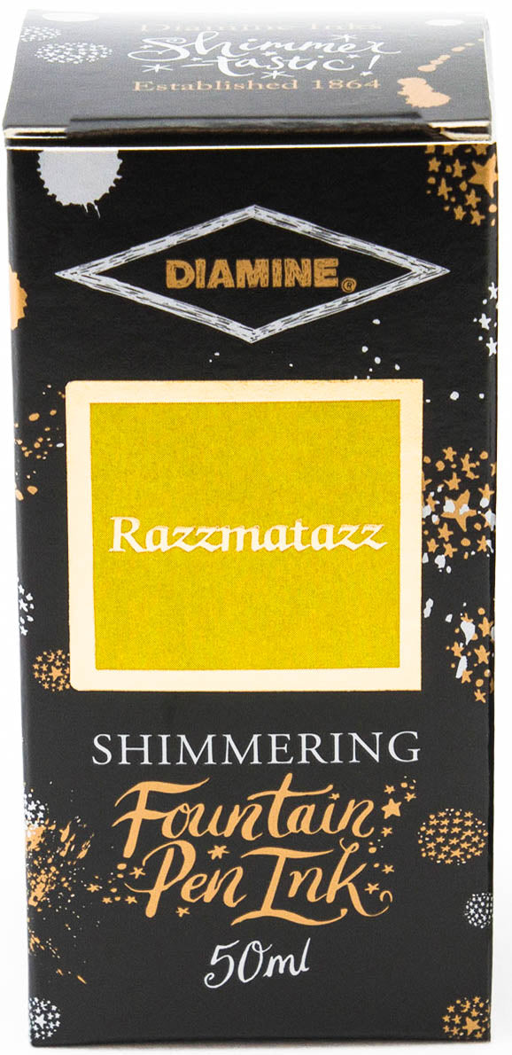Diamine Shimmering Fountain Pen Ink - Razzmatazz - 50ml