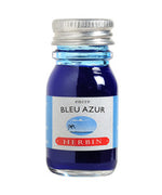 J. Herbin Fountain Pen Ink - Bleu Azur - 10ml Bottle