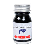 J. Herbin Fountain Pen Ink - Bleu Des Profondeur - 10ml Bottle