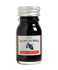 J. Herbin Fountain Pen Ink - Cacao du Brésil - 10ml Bottle