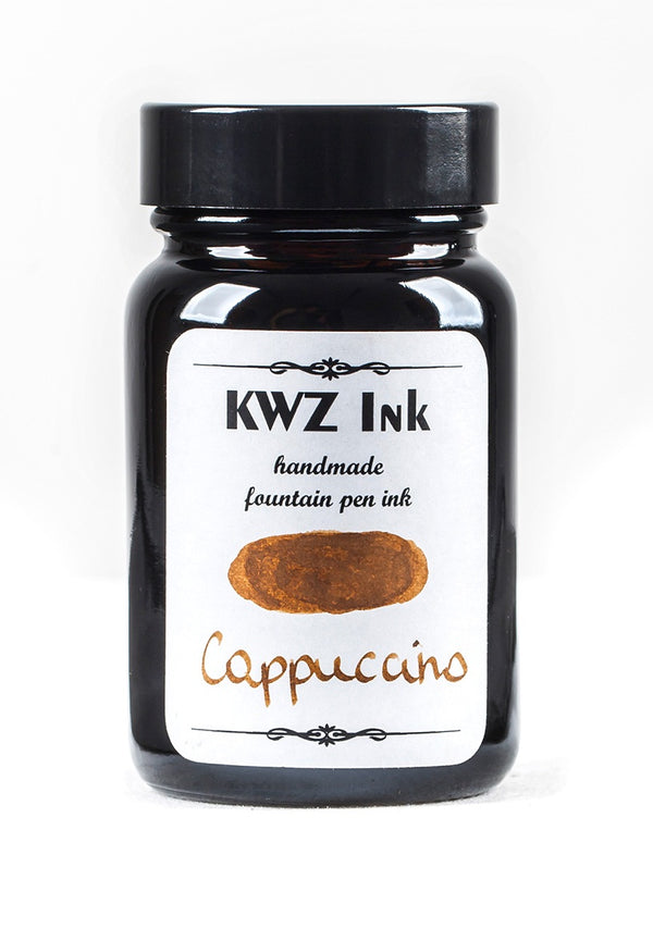 KWZ Inks Standard Fountain Pen Ink - Cappuccino - 60ml Bottle - Grand Vision Pens UK