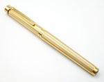 Sheaffer Targa 1009 Barleycorn Classic Fountain Pen 14k Gold Fine Nib