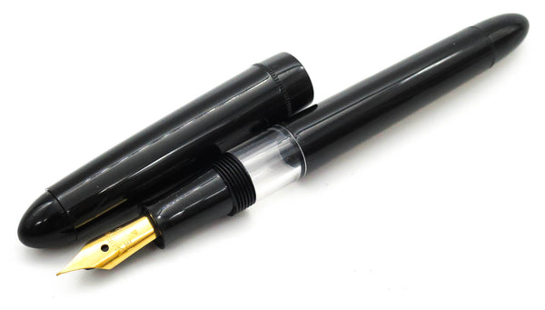 Vintage German Piston Filled Fountain Pen - Fine Nib - Grand Vision Pens 