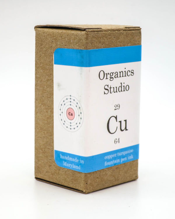Organics Studio Ink: Elements Series - Copper Turquoise - Grand Vision Pens UK