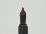 Alfred Dunhill Gemline Fountain Pen Tortoiseshell Lacquer 18k Medium Nib