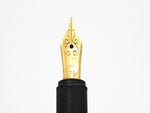 Alfred Dunhill Gemline Fountain Pen Tortoiseshell Lacquer 18k Medium Nib