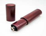 Luxury Leather Single Pen Pocket Case: Tobacco Brown - Grand Vision Pens UK