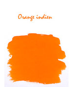 J. Herbin Fountain Pen Ink - Orange Indien - 10ml Bottle