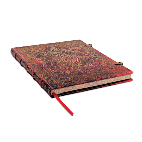 Paperblanks Hardcover Lined Journal - Equinoxe Carmine