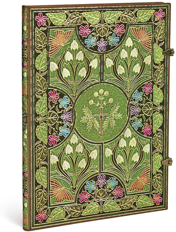 Paperblanks Hardcover Unlined Journal: A4 Size - Poetry in Bloom
