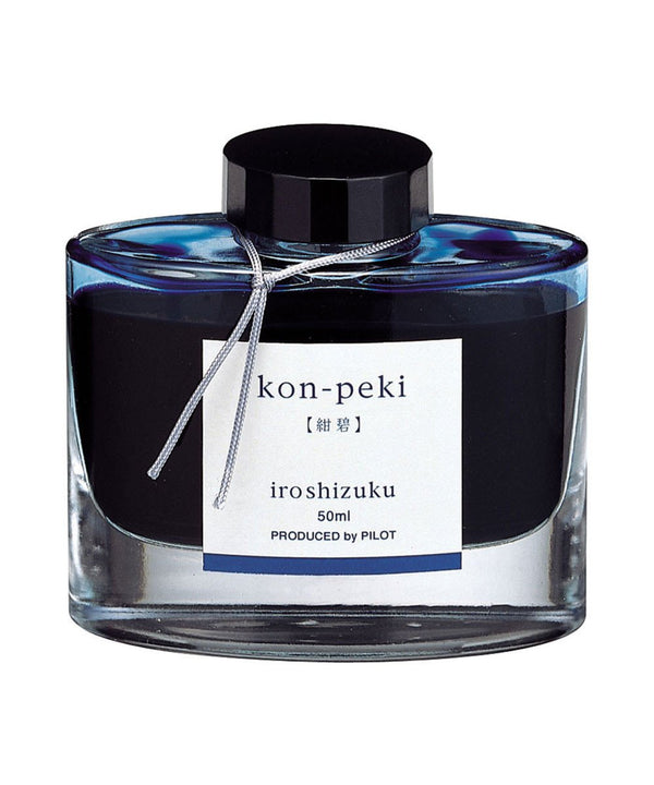 Pilot Iroshizuku Ink - Kon-Peki (Deep Cerulean Blue) - 50ml Bottle