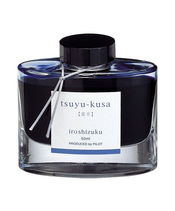 Pilot Iroshizuku Ink - Tsuyu-Kusa (Asiatic Dayflower) - 50ml Bottle