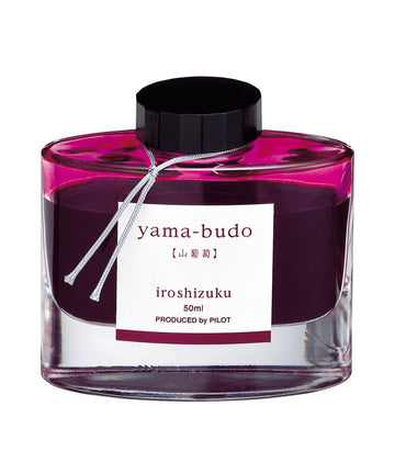 Pilot Iroshizuku Ink - Yama-Budo (Crimson Glory Vine) - 50ml Bottle