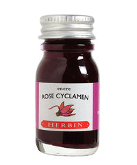 J. Herbin Fountain Pen Ink - Rose Cyclamen - 10ml Bottle