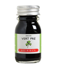 J. Herbin Fountain Pen Ink - Vert Pré - 10ml Bottle